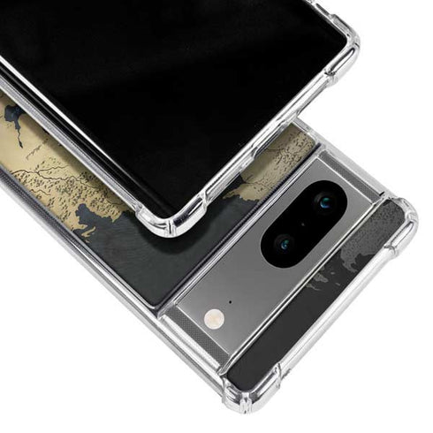 Game of Thrones: Westeros Map Google Pixel 8 Clear Case